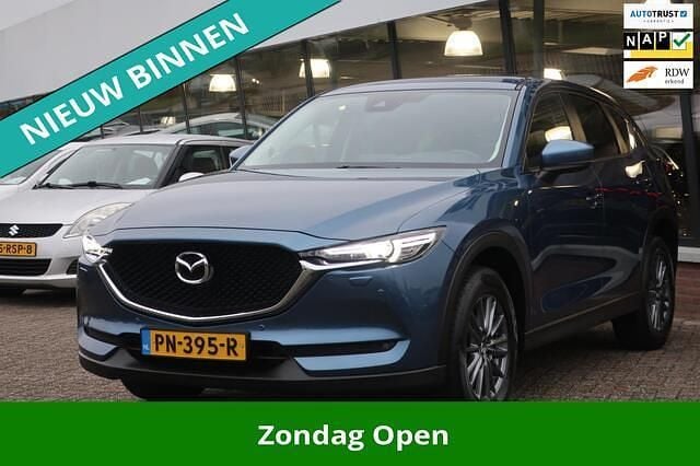 Blauw Gebruikt 2017 Mazda CX-5 SUV | € 19.945 (Eerlijke prijs) - Afbeelding 1/4
