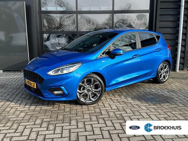 Blauw Occasion 2020 Ford Fiesta ST-Line X Hatchback | € 15.400 (Eerlijke prijs) - Afbeelding 1/4