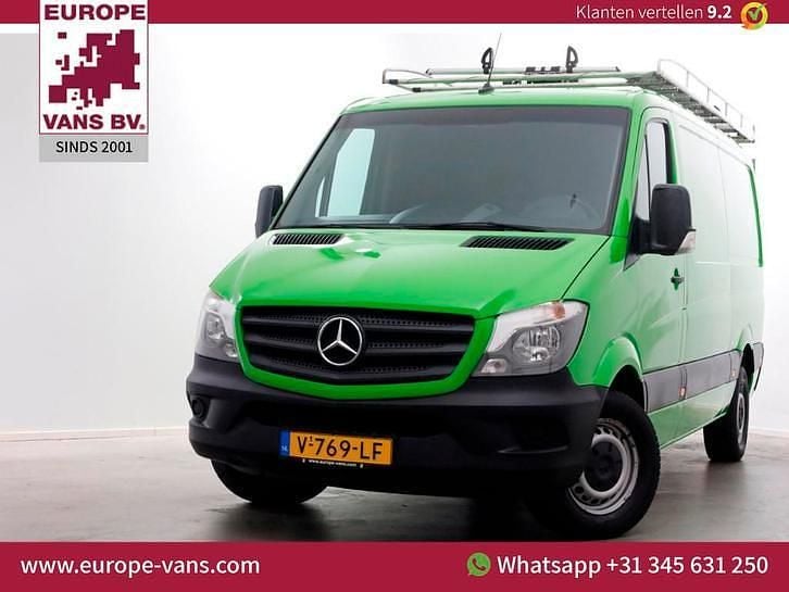 Groen Occasion 2018 Mercedes Sprinter Van | € 15.950 (Super prijs) - Afbeelding 1/4
