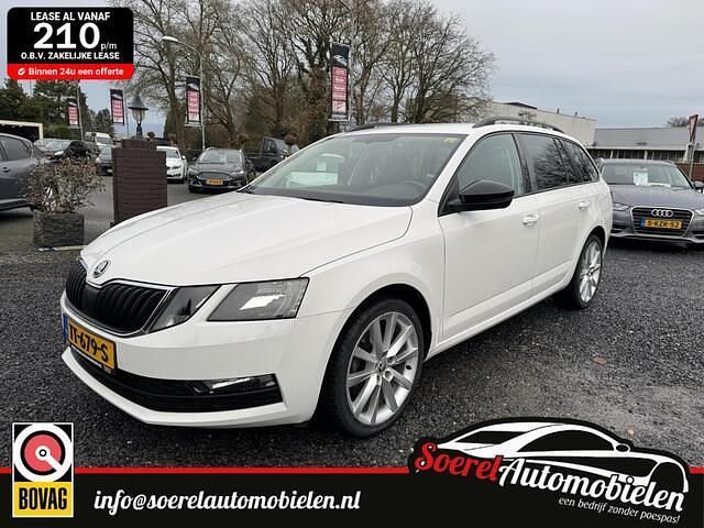 Wit Gebruikt 2018 Skoda Octavia Business Line Stationwagen | € 12.999 (Eerlijke prijs) - Afbeelding 1/4