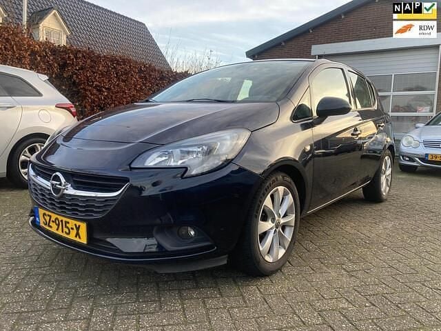 Blauw (metallic) Occasion 2018 Opel Corsa Hatchback | € 8.249 (Goede deal) - Afbeelding 1/4