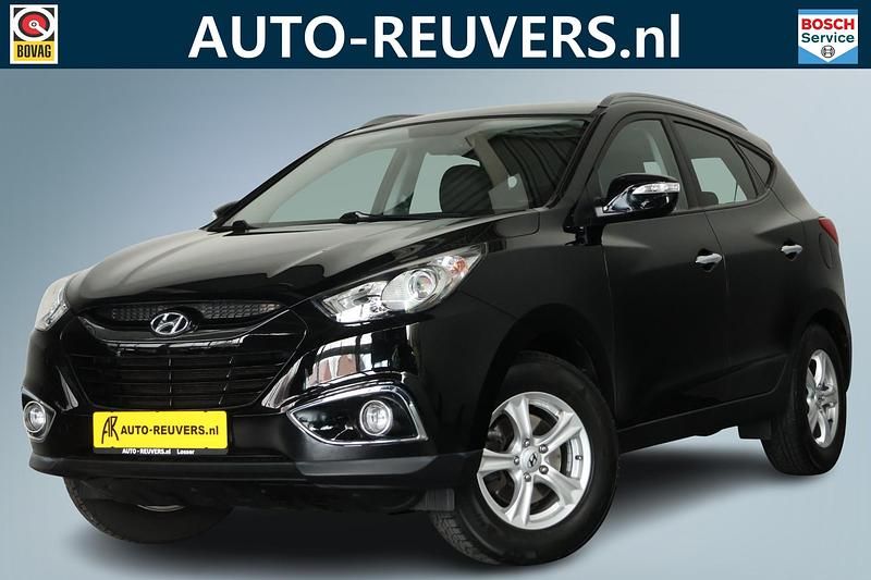 Zwart (metallic) Gebruikt 2013 Hyundai ix35 Style SUV | € 10.900 - Afbeelding 1/4