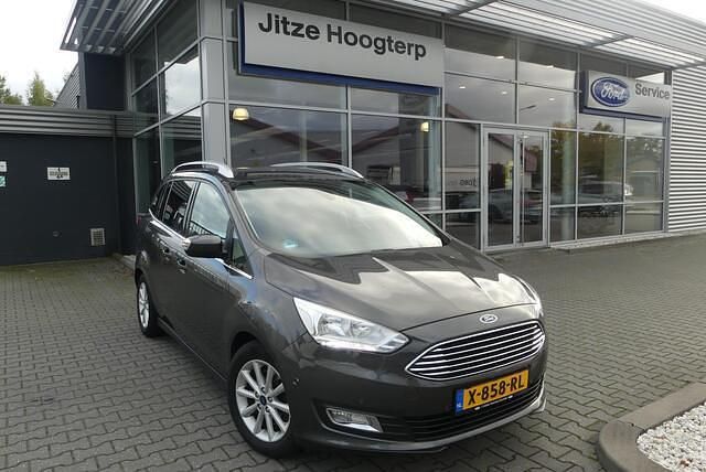 Grijs Occasion 2017 Ford Grand C-Max Titanium MPV | € 15.895 (Eerlijke prijs) - Afbeelding 1/4