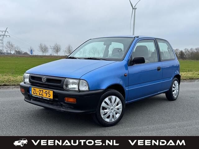 Blauw Occasion 1999 Suzuki Alto Hatchback | € 1.289 (Eerlijke prijs) - Afbeelding 1/4