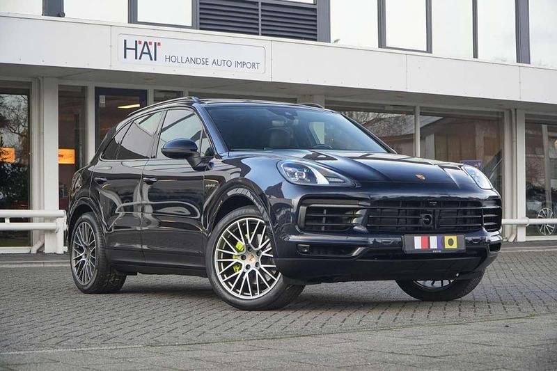 Blauw (metallic) Occasion 2022 Porsche Cayenne Sport SUV | € 74.800 (Super prijs) - Afbeelding 1/4