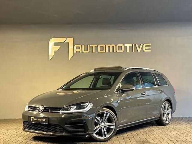 Grijs Gebruikt 2019 VW Golf VII Highline Stationwagen | € 18.890 (Super prijs) - Afbeelding 1/3