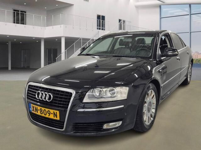 Zwart Gebruikt 2008 Audi A8 Sedan | € 5.995 - Afbeelding 1/4