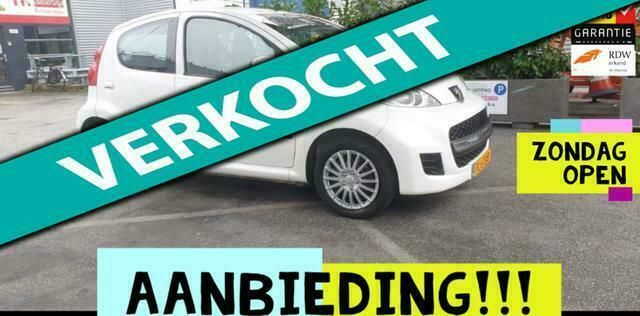 Wit Gebruikt 2011 Peugeot 107 Hatchback | € 2.699 (Goede deal) - Afbeelding 1/4