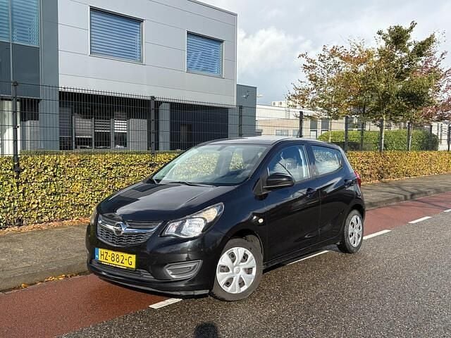 Zwart Gebruikt 2016 Opel Karl Edition Hatchback | € 3.750 (Goede deal) - Afbeelding 1/4