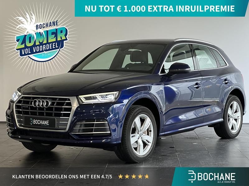 Blauw Gebruikt 2017 Audi Q5 Sport SUV | € 31.735 (Iets duurder) - Afbeelding 1/4