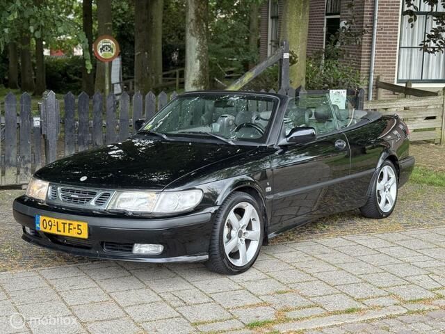Zwart Gebruikt 2000 Saab 9-3 Cabriolet Cabriolet | € 2.295 - Afbeelding 1/4