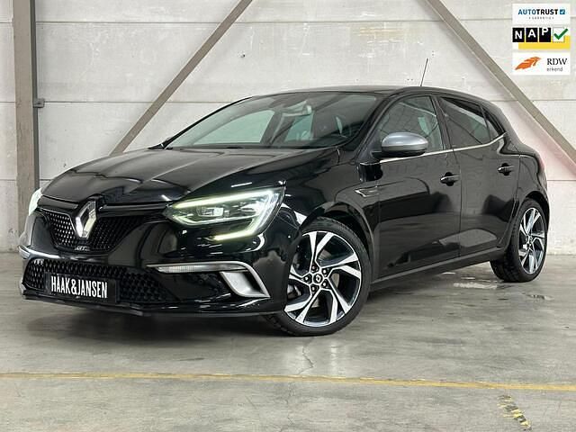 Blauw Gebruikt 2018 Renault Mégane GT Bose Edition Coupé | € 18.995 - Afbeelding 1/4