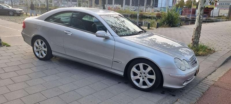 Occasion Mercedes CLK200 Elegance 163 PK (119 kW) 2003 Grijs Coupé