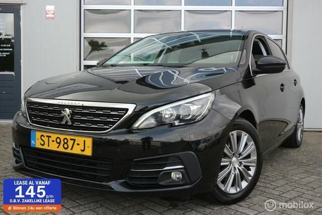 Zwart Gebruikt 2018 Peugeot 308 Premium Hatchback | € 8.800 (Goede deal) - Afbeelding 1/4