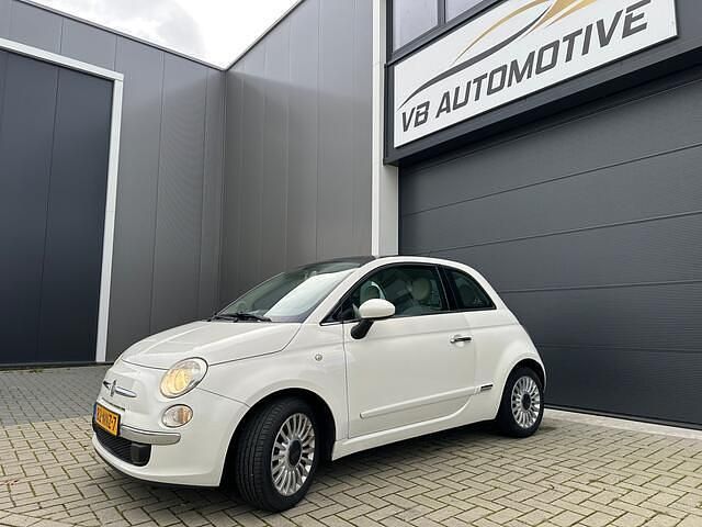 Occasion Fiat 500 Lounge 69 PK (50 kW) 2010 Wit (metallic) Hatchback