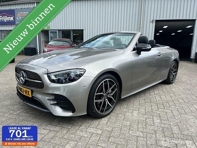 Grijs Gebruikt 2021 Mercedes E200 AMG line Cabriolet | € 52.900 (Iets duurder) - Afbeelding 1/4
