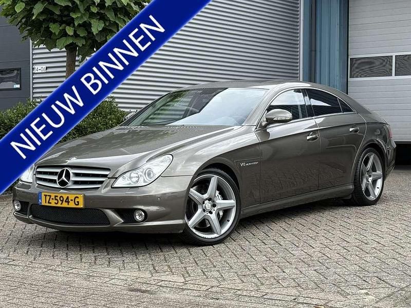 Grijs Gebruikt 2005 Mercedes CLS55 AMG AMG Sedan | € 29.950 - Afbeelding 1/4
