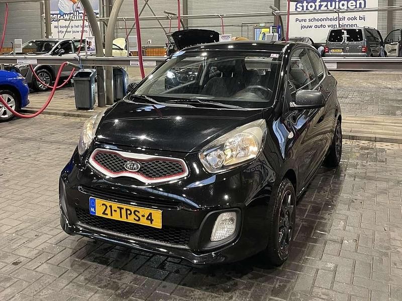 Zwart Occasion 2012 Kia Picanto Comfort Hatchback | € 4.999 (Eerlijke prijs) - Afbeelding 1/4