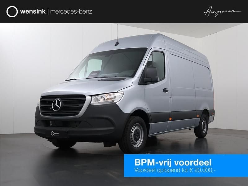 Zilver Nieuw 2024 Mercedes Sprinter Van | € 53.199 (Iets duurder) - Afbeelding 1/4