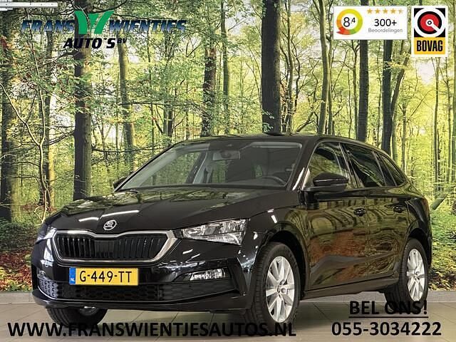 Occasion Skoda Scala Ambition 116 PK (85 kW) 2019 Zwart, metallic lak Hatchback