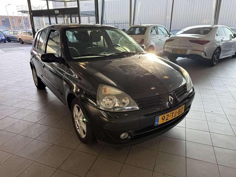 Zwart Gebruikt 2006 Renault Clio II Hatchback | € 990 (Super prijs) - Afbeelding 1/4
