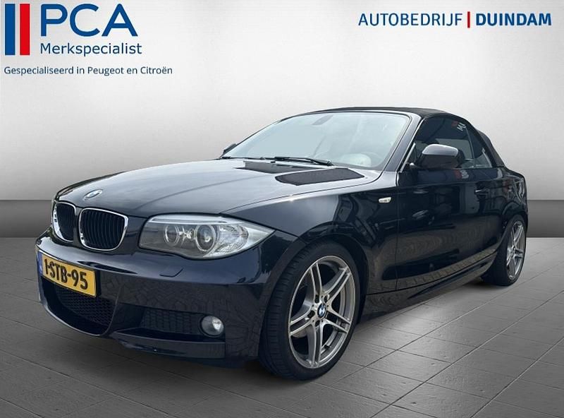 Zwart Gebruikt 2013 BMW 118 Cabriolet M Sport Cabriolet | € 15.950 (Duur) - Afbeelding 1/4