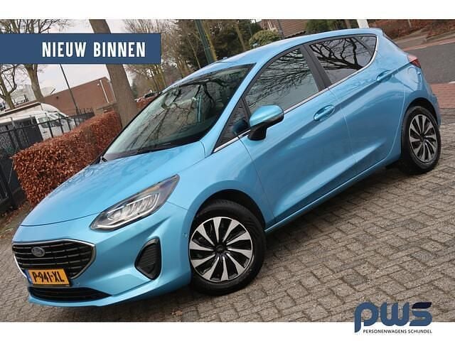 Blauw Occasion 2022 Ford Fiesta Titanium X Hatchback | € 8.989 (Super prijs) - Afbeelding 1/4