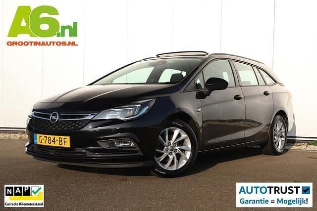 Zwart Gebruikt 2019 Opel Astra Business Stationwagen | € 9.999 (Goede deal) - Afbeelding 1/4