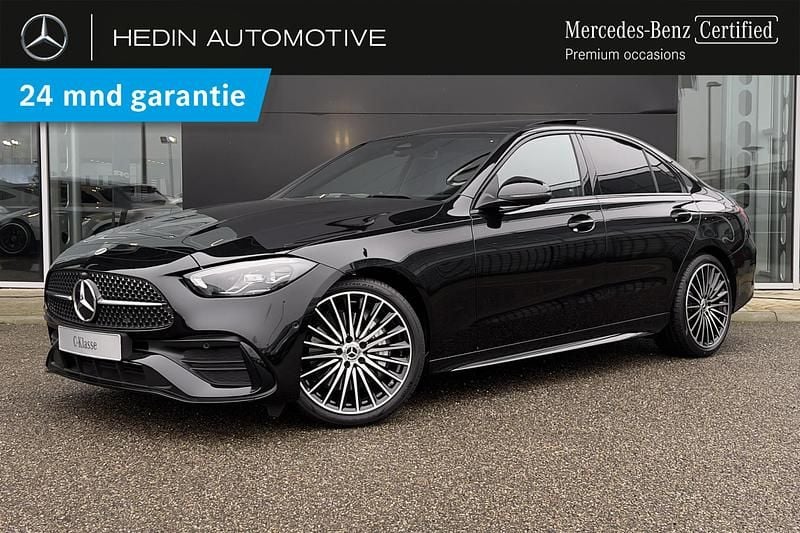 Zwart Gebruikt 2025 Mercedes C200 AMG line Sedan | € 58.490 (Duur) - Afbeelding 1/3