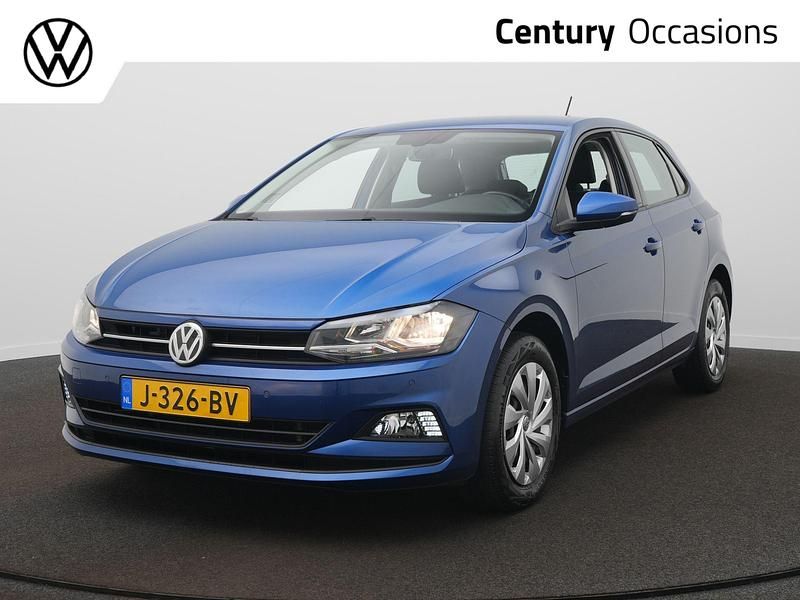 Blauw Gebruikt 2020 VW Polo Comfortline Hatchback | € 15.900 (Eerlijke prijs) - Afbeelding 1/4