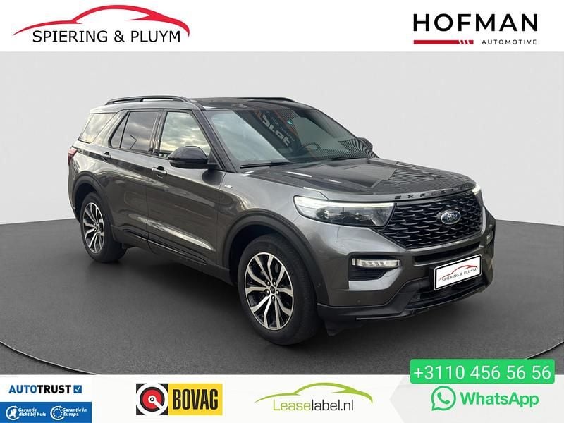 Grijs Gebruikt 2021 Ford Explorer ST-Line SUV | € 42.890 (Goede deal) - Afbeelding 1/4