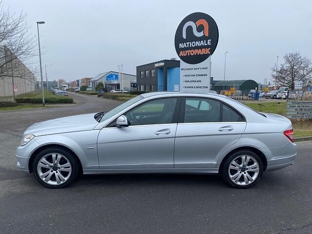 Grijs Occasion 2007 Mercedes C200 Sedan | € 3.250 (Super prijs) - Afbeelding 1/4