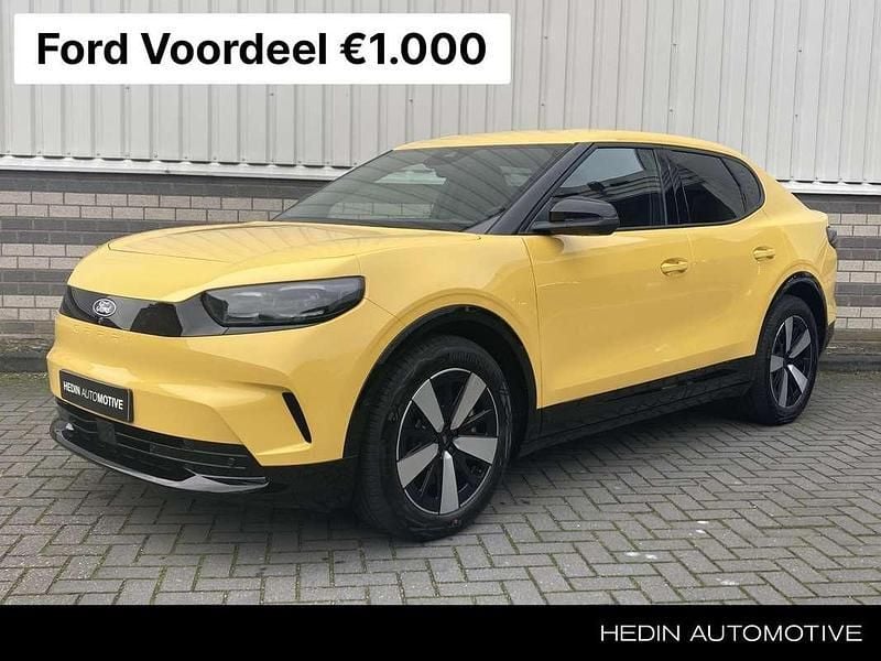 Geel Nieuw 2024 Ford Capri Extended Range SUV | € 49.950 (Eerlijke prijs) - Afbeelding 1/4