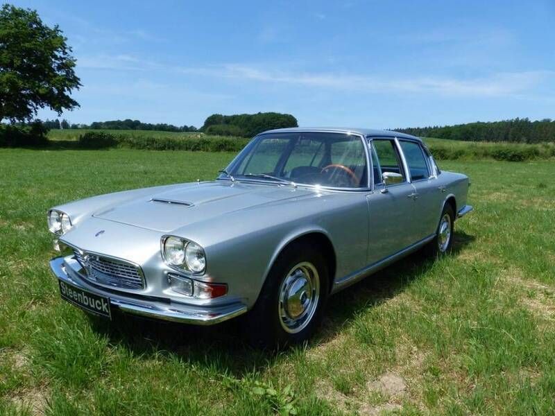 Zilversilver grey metallic Gebruikt 1966 Maserati Quattroporte Sedan | € 118.000 - Afbeelding 1/4