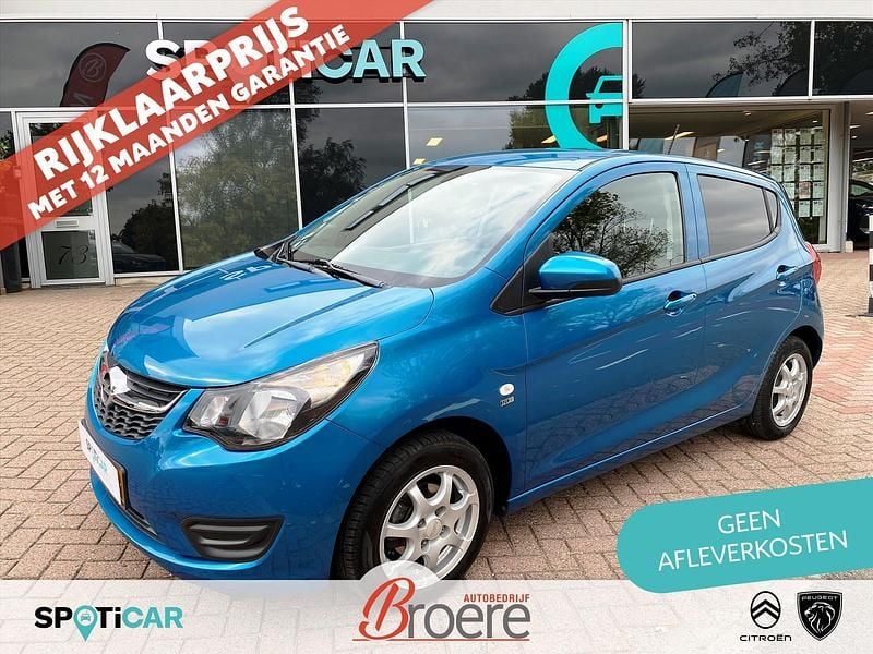 Blauw Gebruikt 2019 Opel Karl Edition Hatchback | € 9.300 (Eerlijke prijs) - Afbeelding 1/4