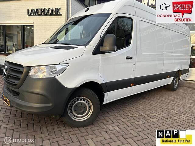 Wit Gebruikt 2022 Mercedes Sprinter Van | € 23.949 (Super prijs) - Afbeelding 1/4