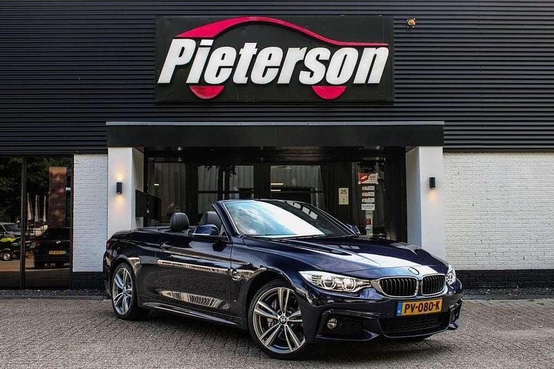 Blauw Gebruikt 2017 BMW 440 Executive Cabriolet | € 32.999 (Eerlijke prijs) - Afbeelding 1/4