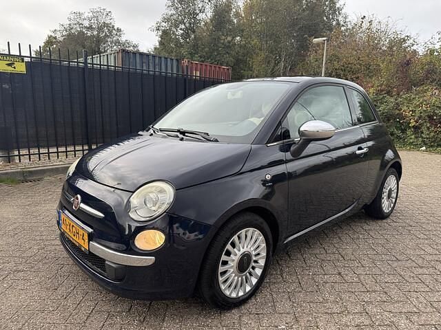 Blauw Gebruikt 2012 Fiat 500 Lounge Hatchback | € 3.450 (Goede deal) - Afbeelding 1/4