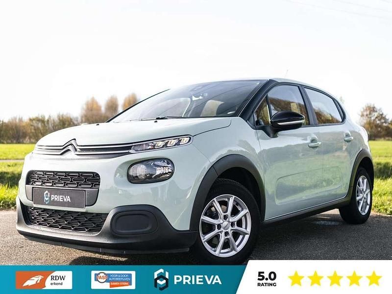 Groen Occasion 2020 Citroën C3 Feel Hatchback | € 8.250 (Super prijs) - Afbeelding 1/4