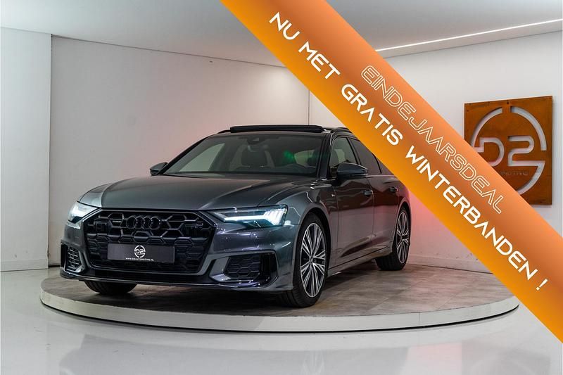 Grijs Gebruikt 2024 Audi A6 S-Line Stationwagen | € 54.980 (Eerlijke prijs) - Afbeelding 1/4