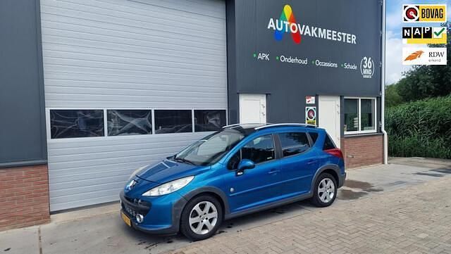 Blauw Gebruikt 2008 Peugeot 207 Outdoor Outdoor Stationwagen | € 1.850 (Super prijs) - Afbeelding 1/4
