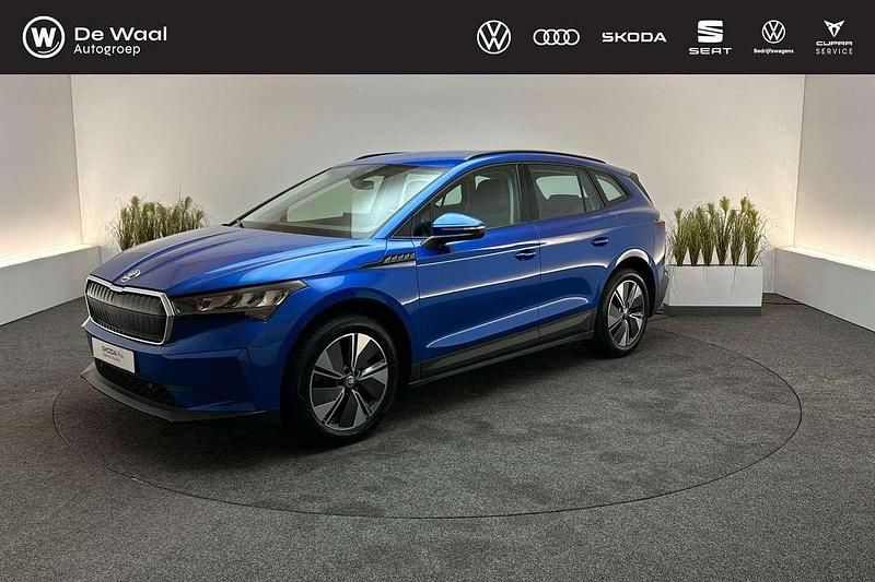 Blauw Occasion 2023 Skoda Enyaq iV SUV | € 26.600 (Eerlijke prijs) - Afbeelding 1/3