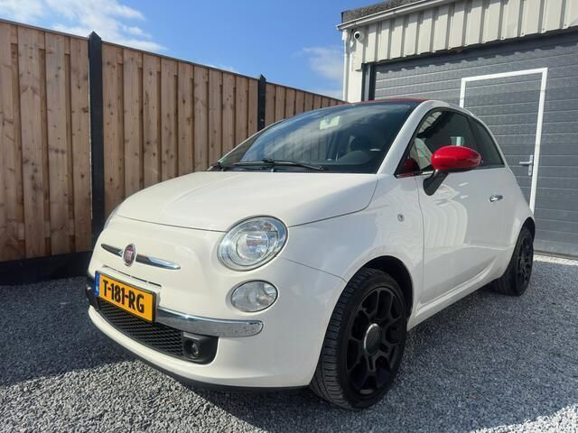 Wit Gebruikt 2015 Fiat 500C Lounge Cabriolet | € 7.450 (Goede deal) - Afbeelding 1/4