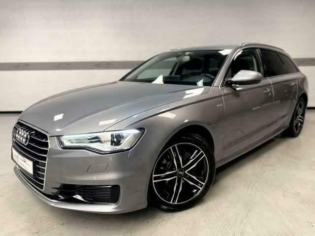 Grijs Gebruikt 2015 Audi A6 Sport Stationwagen | € 19.999 (Goede deal) - Afbeelding 1/4