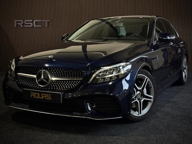 Blauw Gebruikt 2019 Mercedes C200 Premium Plus Sedan | € 27.250 (Goede deal) - Afbeelding 1/4