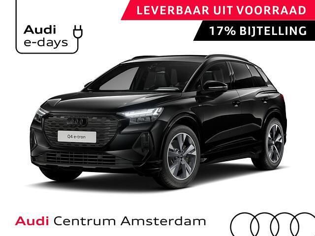 Zwart Nieuw 2026 Audi Q4 e-tron Competition SUV | € 54.885 (Eerlijke prijs) - Afbeelding 1/4