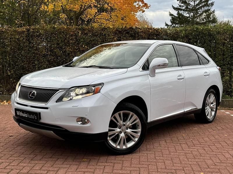 Wit Gebruikt 2009 Lexus RX450h Executive Line SUV | € 25.241 - Afbeelding 1/4