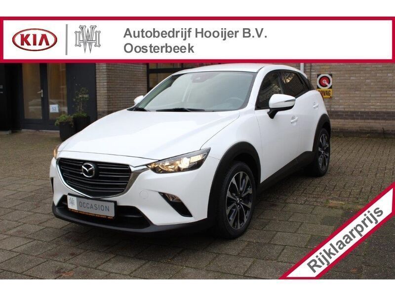 Wit Gebruikt 2018 Mazda CX-3 Inclusive SUV | € 18.945 (Eerlijke prijs) - Afbeelding 1/4