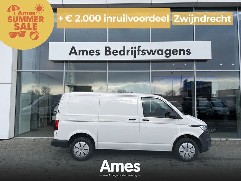Wit Nieuw 2024 VW T6.1 Van | € 28.874 (Eerlijke prijs) - Afbeelding 1/4