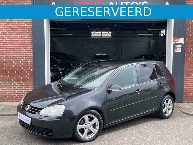 Zwart Gebruikt 2006 VW Golf V Goal Hatchback | € 3.450 (Eerlijke prijs) - Afbeelding 1/4